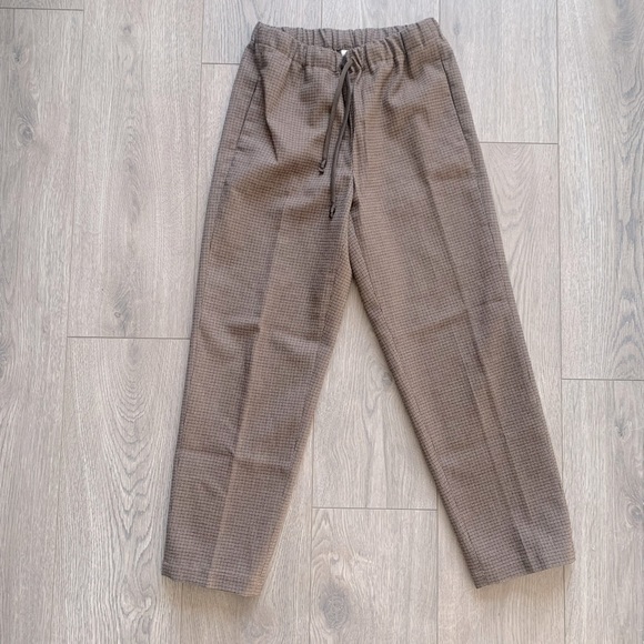 Aritzia Pants - The Group by Babaton (Aritzia) Cropped Flannel Trousers